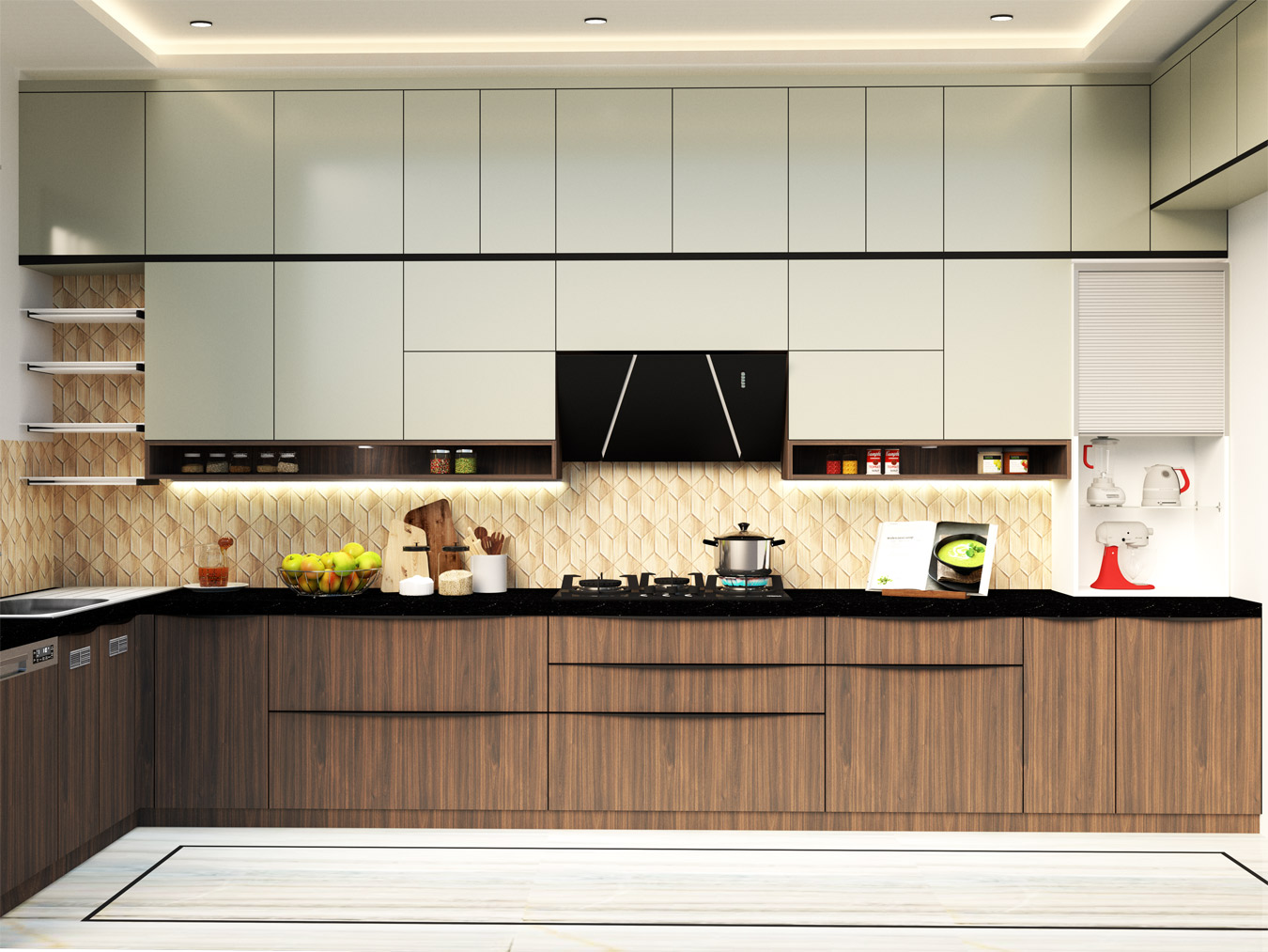 Designer Modular Kitchen 