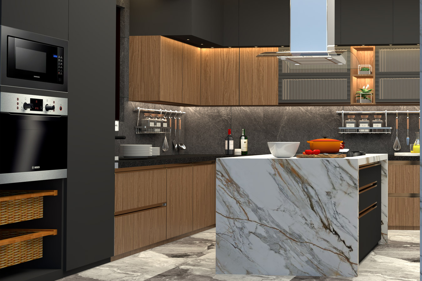 Latest Modular Kitchen Designs 