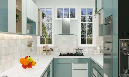 Latest Modular Kitchen ki Design 